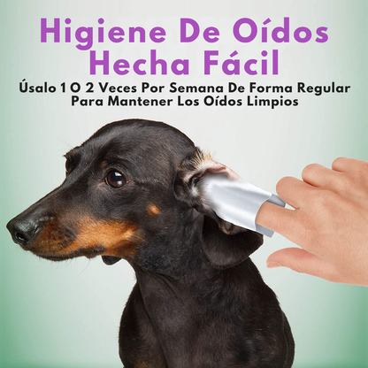 Toallitas Chiquillo Para Limpieza De Oídos De Mascotas (50 Uds.)