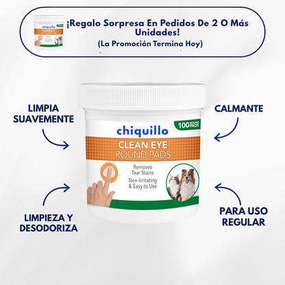 Toallitas Chiquillo Para Oídos De Mascotas (100 Uds.)