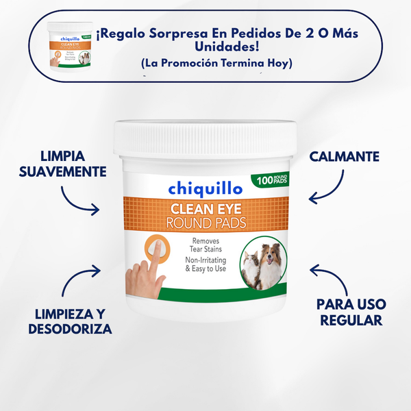 Toallitas Chiquillo Para Oídos De Mascotas (100 Uds.)