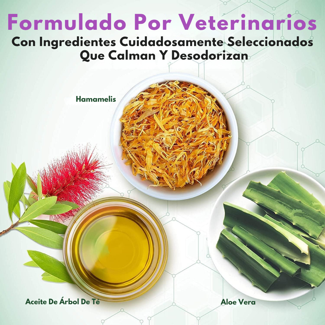 Toallitas Chiquillo Para Limpieza De Oídos De Mascotas (50 Uds.)